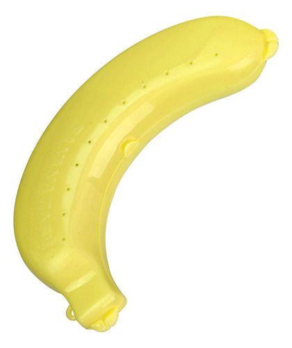 Bonita Funda Protectora Con Forma De Plátano, Color Amarillo