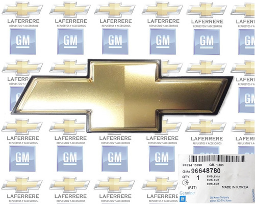 Insignia Logo Parrilla Aveo 09/  Gm 96648780