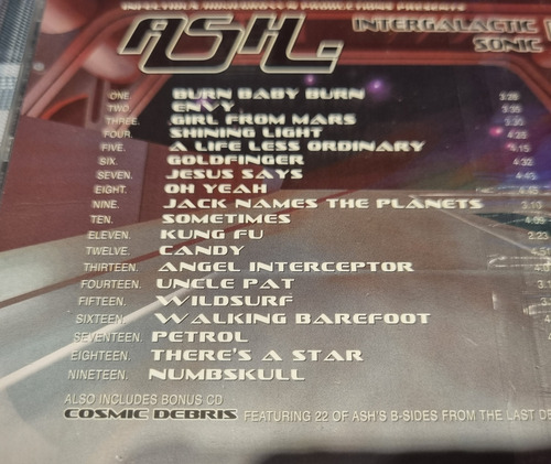 Ash - Intergalactic Sonic 7 Singles - 2cd Impor #cdspaternal