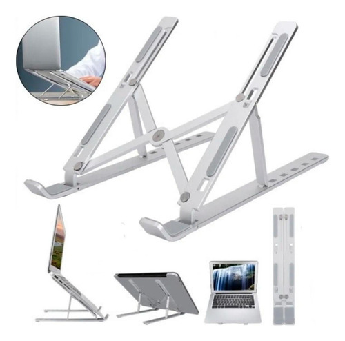 Base Portátil Articulada Vertical Multiuso Suporte Notebook