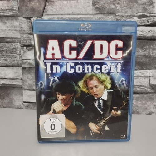 Ac/dc  In Concert Blu Ray Disc Rock Edición Usa 