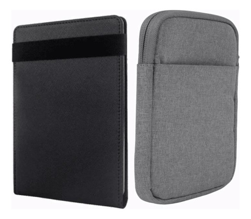 Combo 2 Capas Kindle Wb 10a Ger. Freedom Preta+sleeve Cinza