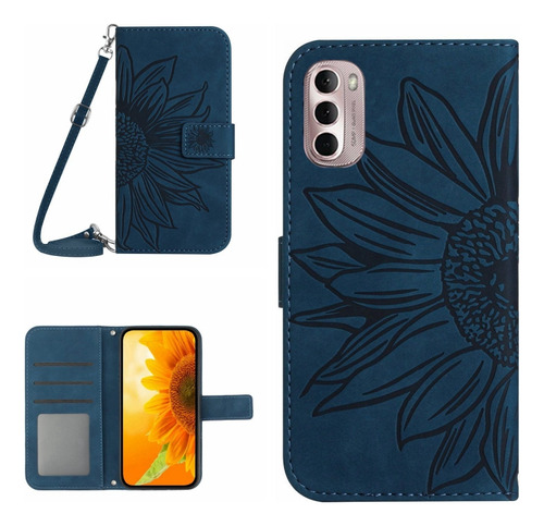 Funda Skin Feel Pu Para Motorola Moto G Stylus 5g 2022