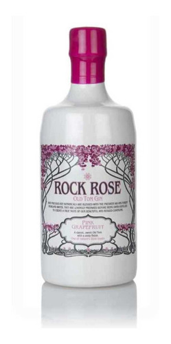 Gin Rock Rose Pink Grapefruit Old Tom Gin Importado Escocia