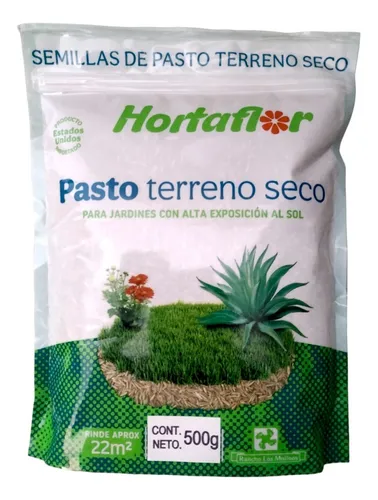 comprar Semillas De Pasto Para Terreno Seco 500 Gramos Rinde 22 Mts