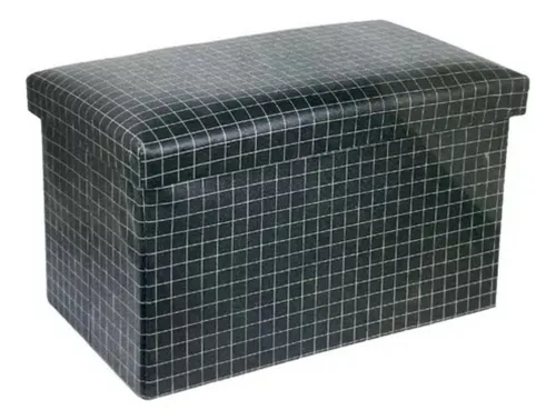 Pack 2 Puff Silla Cubo Organizador Plegable
