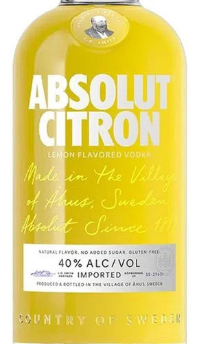 Pack De 2 Vodka Absolut Citron 750 Ml