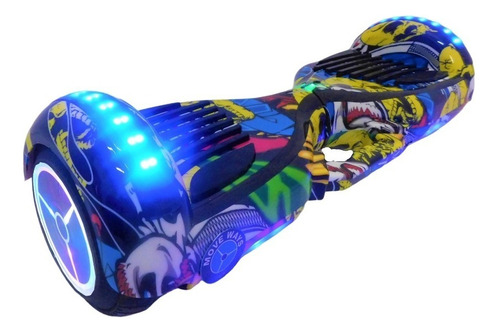 Skate elétrico hoverboard HNQ 6.5 " Hip hop com alça 6.5 cm