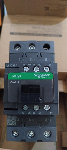 Contator Tripolar Schneider Lc1d40am7 220v