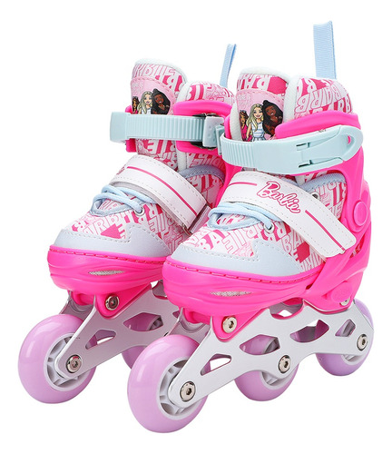 Patines En Aluminio Barbie Tss Talla: 27-30