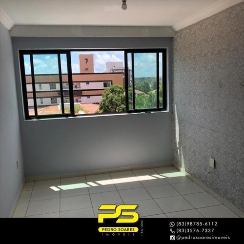 Apartamento Com 2 Dormitórios Para Alugar, 60 M² Por R$ 1.700/mês - Altiplano Cabo Branco - João Pessoa/pb - Ap4297