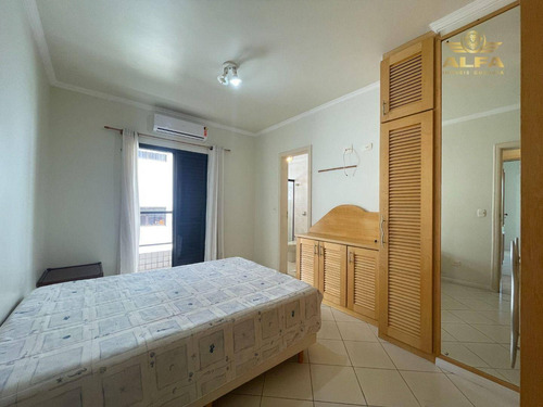 Imagem 18 de 26 de Apartamento De Frente Para O Mar Com 3 Suítes Em Prédio Com Lazer E 2 Vagas - Praia Do Tombo, Guarujá. - Ap1295