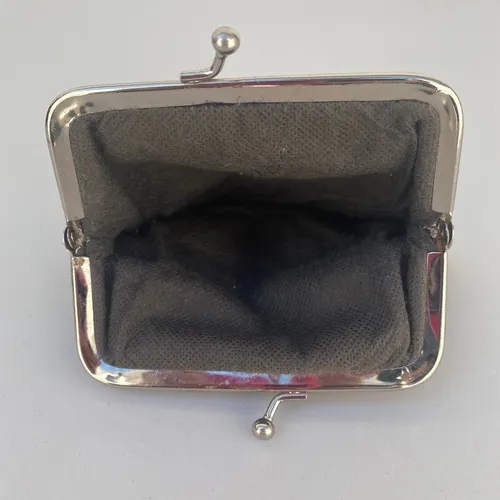 Monedero De Abuelita Vintage Cuero Hecho En Italia 60s MercadoLibre