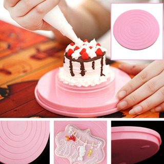 Plato giratorio para pasteles KitchnPro con un diámetro de 28 cm soporte para tartas 