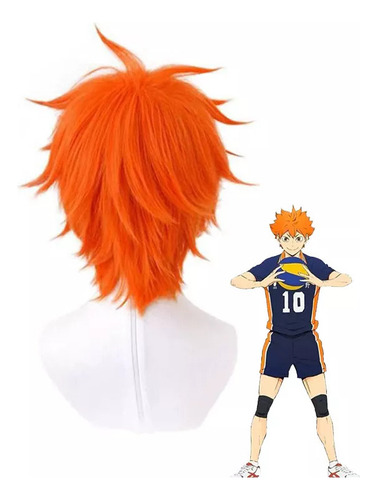 J Peluca De Cosplay Soyusunny Haikyuu Hinata Shoyo
