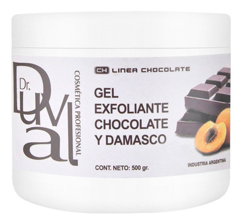Gel Exfoliante Chocolate Y Damasco - Dr. Duval 500g