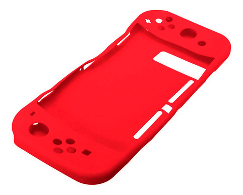 Funda Protectora De Silicona Para Nintendo Switch Rojo