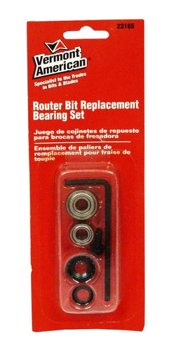 Kit Respuesto Balinera Para Fresadora 3/8- 1/2 Vermont 23165