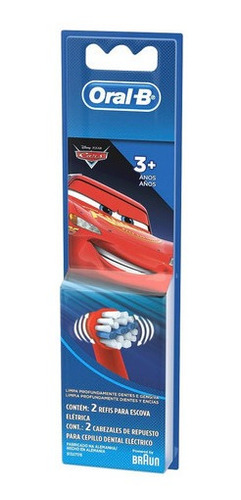 Repuesto Cepillo Dental Electrico Oral-b Cars 3+ X 2und