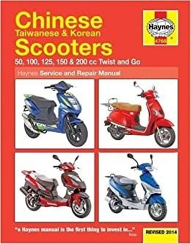 Scooters Chinos Taiwaneses Y Coreanos Revisado 2014: 50, 100