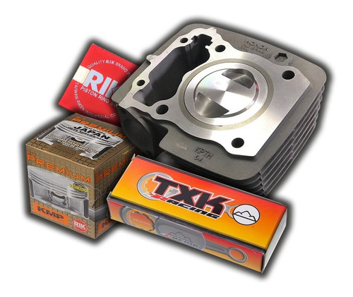 Kit Preparado Titan/fan 150 C/pistao Crf 230cc Taxado Alcool