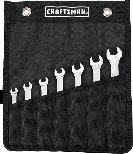 Juego Llaves Combinadas PLG Craftsman 7pzs Estándar Funda