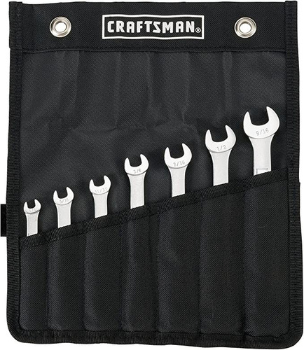 Juego De Llaves Combinadas Craftsman® 7pzs Estándar C/ Funda