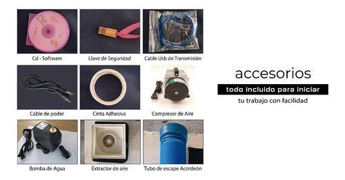 Máquina Láser Corte Y Grabado 50w 40x40 Eje Rotatorio