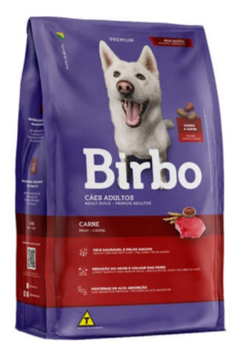 Ração Birbo Carne 15 Kg