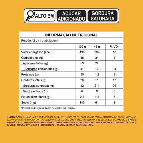 Chocolate Snickers Pé De Moleque Com 20 Unidades De 42g