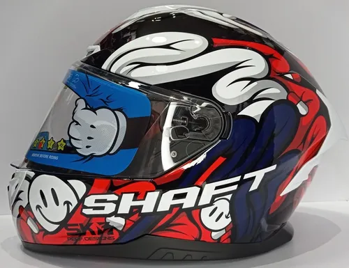 Casco Moto Shaft Certificado Ece 2205 Mujer Hombre Brillo Cuotas