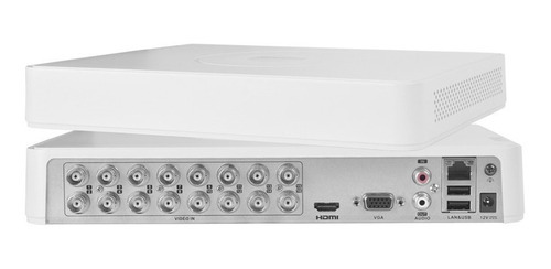 DVR 1080P lite Hikvision 16 Canales + 2 IP 2mp DS-7116HGHI-K1(S) DVR Video Vigilancia 16 Canales de Audio por Coaxitron y Video Full HD / H.265+ Alta Resolución