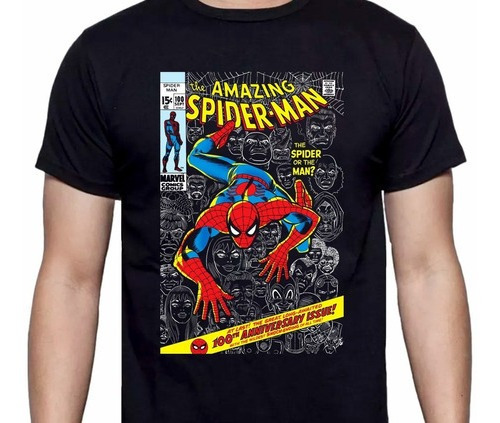 Spiderman - Comic_2 - Comics - Polera- Cyco Records