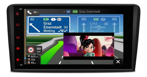 Audi A3 2003-2012 Android Carplay Radio Wifi Touch Usb Pip