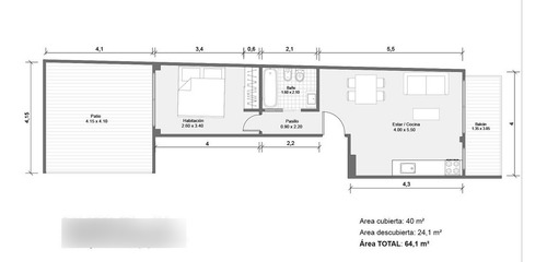 Imagen 24 de 30 de Venta · A Estrenar · P. Avellaneda · Ph · 2 Ambientes · Balcón Y Patio · Financiación