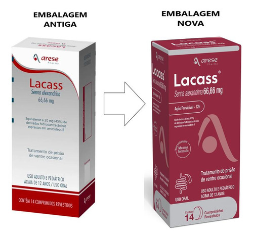 Kit Lacass 66,66mg Com 3 Caixas De 14 Comprimidos Cada