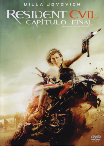 Resident Evil Capitulo Final 6 Mila Jovovich Pelicula Dvd