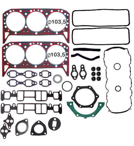 Jogo De Junta Motor Gm Blazer S10 4.3 V6 12v Vortec