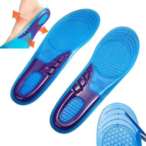 Palmilha Gel Silicone Anti Impacto 36-41