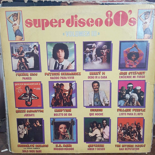 Portada Super Disco 80 Vol 3 P2
