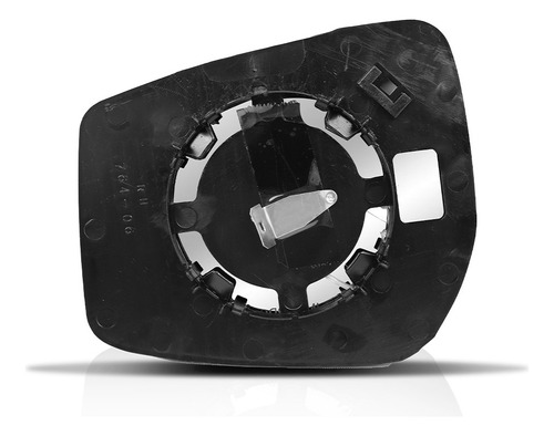 Lente Espelho Retrovisor Versa 15 16 17 2018 2019 Com Placa