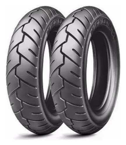 Par Pneu 3.50-10 + 3.50-10 Michelin Suzuki Burgman