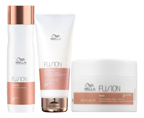 Kit Wella Pro Fusion - Sh E Cond E Másc