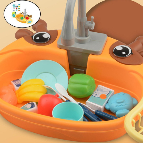 Kit Infantil Con Lavabo Y Accesorios - I Got Real Water