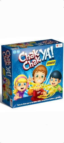 Bingo De Imagenes Chak Chak Ya! Juego Mesa Familiar Top Toys