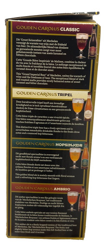 Four Pack Cerveza Gouden Carolus 330 Ml Con Vaso