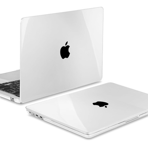 Case Capa Para Macbook Air 15 Pol Chip M2 A2941 Transparente