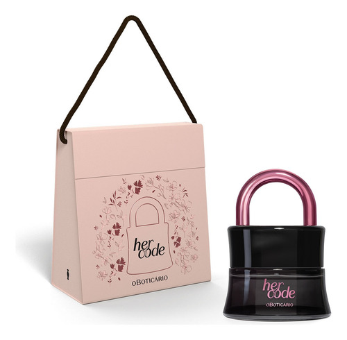 Presente Her Code Touch: Eau De Parfum 50ml + Caixa Presentável