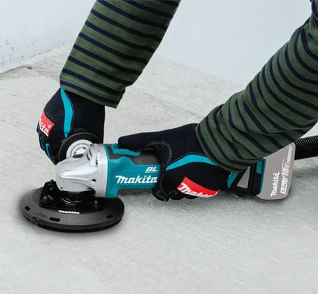 Esmeril Angular Makita Dga454rfe 4 1/2 18v+2 Bat 3.0a+ Carg