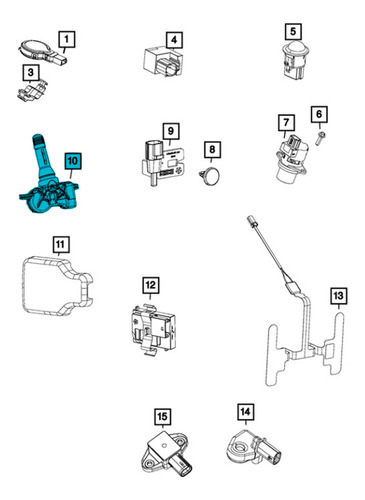 Sensores Tpms Presion Llanta 433mhz 200 3.6l 2015 A 2016 2pz